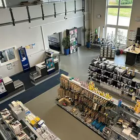 Standortbild Innenraum SB MEGA eG Plauen, Großhandel für Maler, Bodenleger und Stuckateure