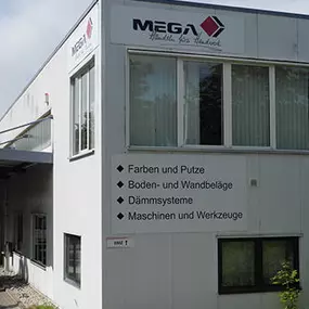 Standortbild MEGA eG Garching, Großhandel für Maler, Bodenleger und Stuckateure