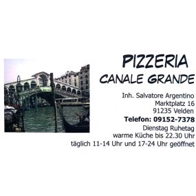 Bild von Gaststätte Pizzeria Canale Grande Inh.Salvatore Argentino