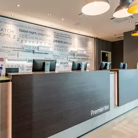 Premier Inn Stuttgart City Centre hotel reception