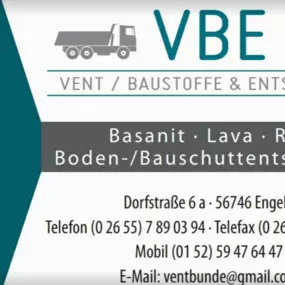 VBE Vent Baustoffe & Entsorgung