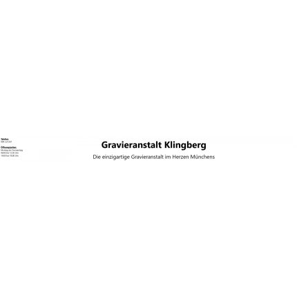 Logótipo de Gravuren Frank Klingberg Gravieranstalt | Stempel | München