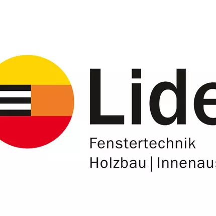 Logotyp från Lidel - Fenster - Schreinerei - Zimmerei - Holzbau - Parkett