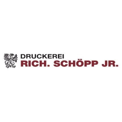 Logo van Richard Schöpp jun. Druckerei