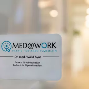 Med@Work I Praxis für Arbeitsmedizin Köln