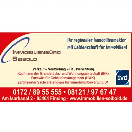 Logo fra Immobilienbüro Seibold