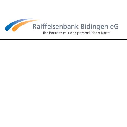 Logotyp från Raiffeisenbank Bidingen eG