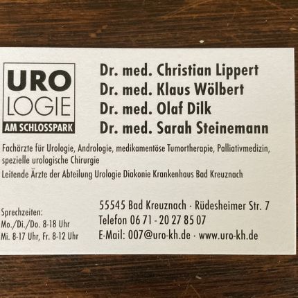 Logo da UROlogie am Schlosspark