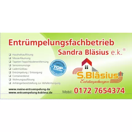 Logo od Entrümpelungs-Fachbetrieb Containerdienst Sandra Bläsius e.K.