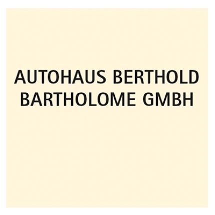 Logo od Berthold Bartholome GmbH Autohaus