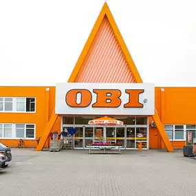 OBI Parkplatz Forst