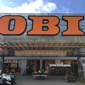 OBI Markt Meerane - Eingangsbereich