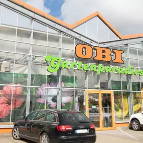 OBI Markt-Eingang Schwäbisch Gmünd