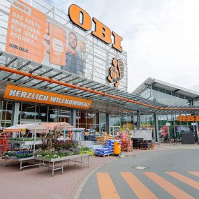 OBI Markt-Eingang Erlangen-Ost