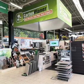 Gartenplaner im OBI Markt Bautzen