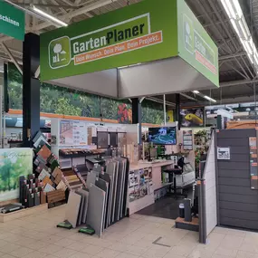 Gartenplaner im OBI Markt Bautzen