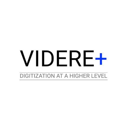 Logo da VIDERE+ DIGITIZATION AT A HIGHER LEVEL