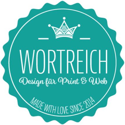 Logo von Wortreich Design für Print und Web