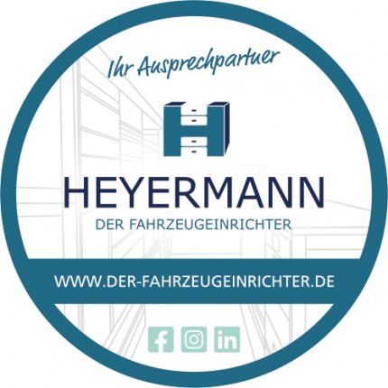 Logo van Heyermann Fahrzeugeinrichtung GmbH