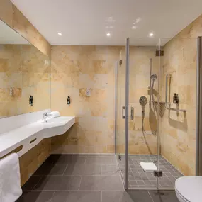 Premier Inn Germany accessible wet room