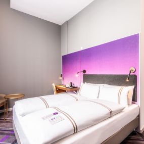 Premier Inn Wuppertal City Centre accessible room with lowered bed