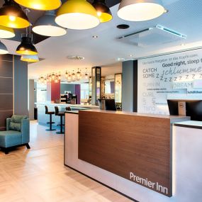 Premier Inn Luebeck City Stadtgraben hotel reception