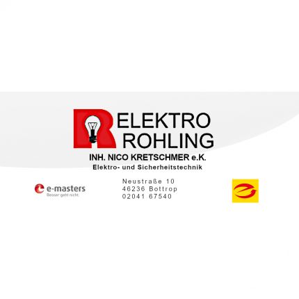 Logo van Elektro Rohling, Inh. Nico Kretschmer e.K.