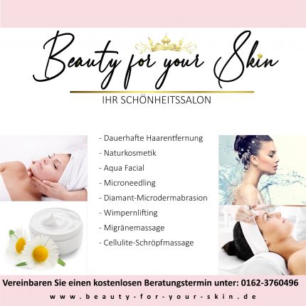Logo von Beauty for your Skin