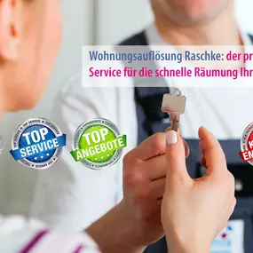 Bild von Wohnungsauflösung und Entrümpelung Raschke