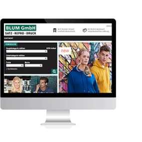 blum_textil website Druck | Blum Druck GmbH | München