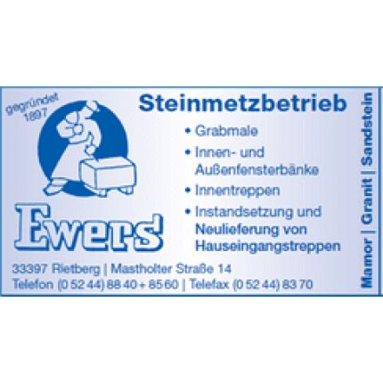 Logo van Steinmetzbetrieb Ewers
