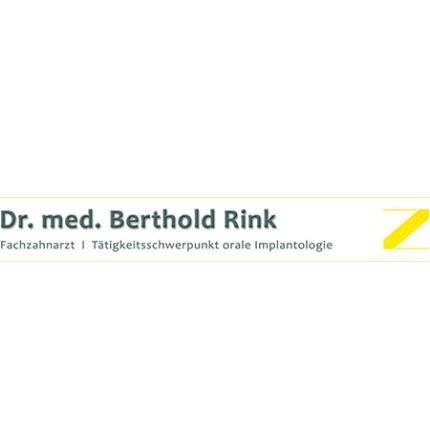 Logo od Zahnarztpraxis Dr. Berthold Rink