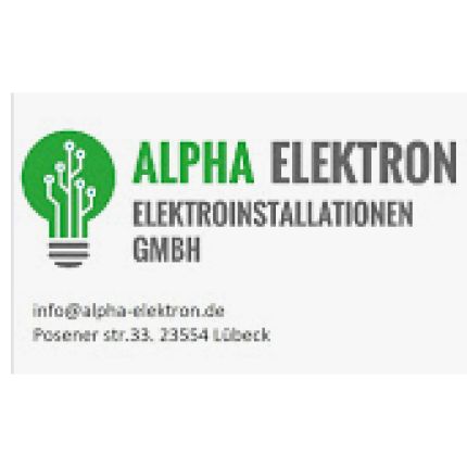 Logo fra Alpha Elektron Elektroinstallationen GmbH