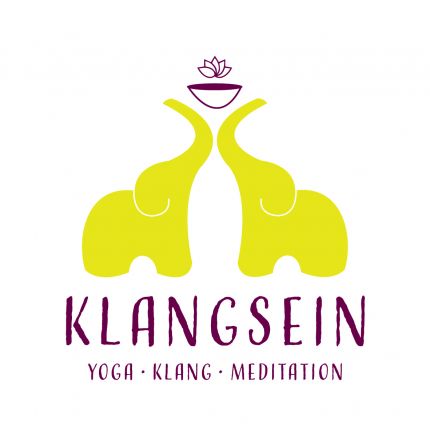 Logo od Klangsein - Entspannung durch Yoga, Klang und Meditation
