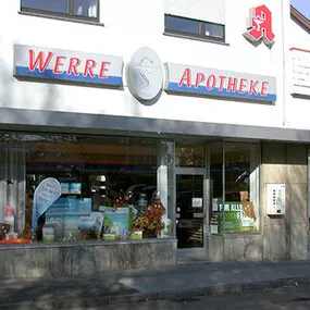 Aussenansicht der Werre-Apotheke