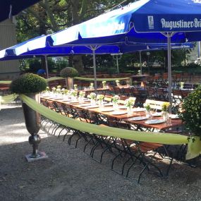 Der Augustiner Biergarten in Stuttgart, ist die Outdoor-Eventlocation in Stuttgart. Mit hochwertigen Augustiner Bier und leckeren Gerichten wird ihre Veranstaltung in Stuttgart ein absolutes Highlight