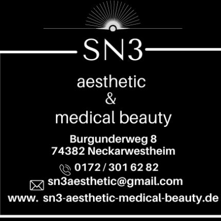 Logo von SN3 aesthetic & medical beauty