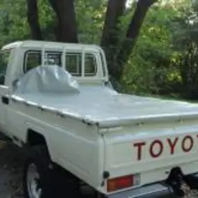Toyota Pickup hinten - Planen und Zelte | CPS Carsten Peter Schrott | München