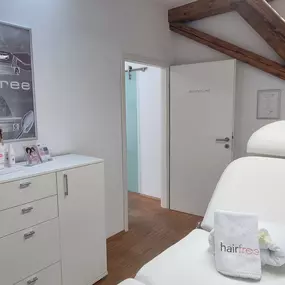 hairfree Lounge Traunstein Behandlungsraum