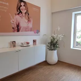 hairfree Lounge Traunstein Aufenthaltsraum