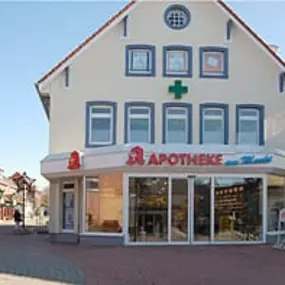 Aussenansicht der Apotheke am Markt