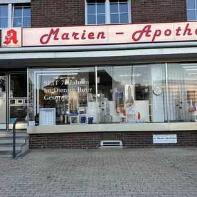 Aussenansicht der Marien-Apotheke