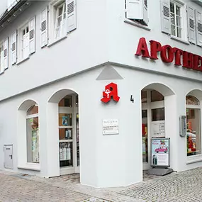 Aussenansicht der Enz-Apotheke Enzweihingen