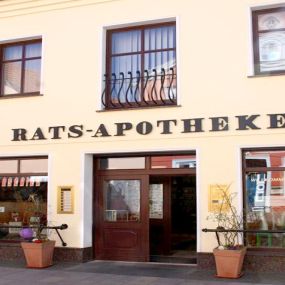 Aussenansicht der Rats-Apotheke Grimmen