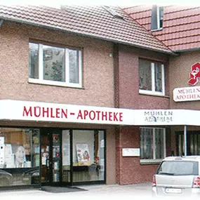 Aussenansicht der Mühlen-Apotheke