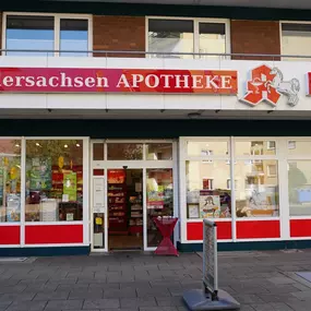 Aussenansicht der Niedersachsen-Apotheke