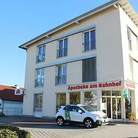 Aussenansicht der Apotheke am Bahnhof