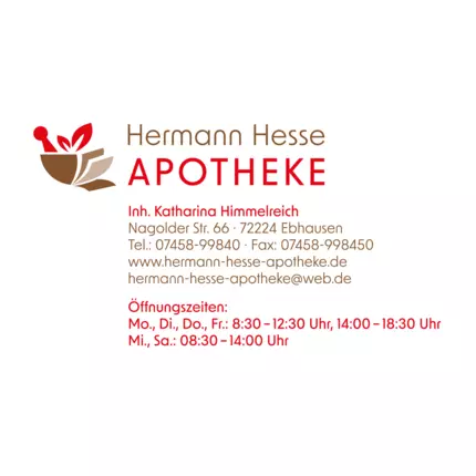 Logo de Hermann-Hesse-Apotheke Ebhausen