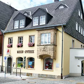 Aussenansicht der Marien-Apotheke