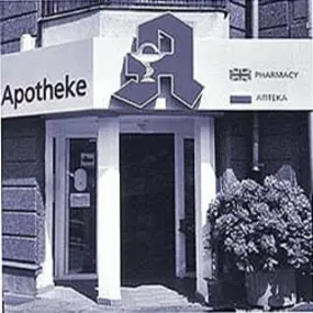 Aussenansicht der Friedrichstadt-Apotheke